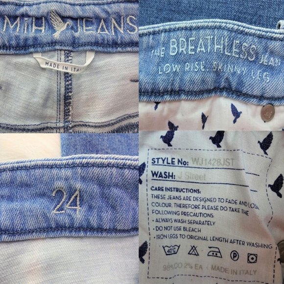 M.I.H. "The Breathless Jean" Low Rise Skinny Leg - Picture 7 of 8